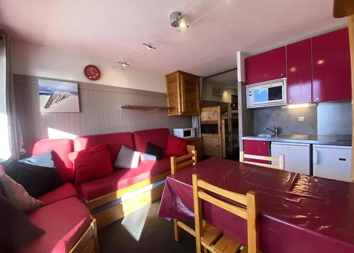 Reine Blanche - Location: Avec Chambre, Balcon Au Sud, Bordure De Pistes Mae-9052 ヴァル・トランス