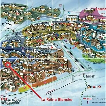 Reine Blanche - Location: Avec Chambre, Balcon Au Sud, Bordure De Pistes Mae-9052 Apartment Val Thorens
