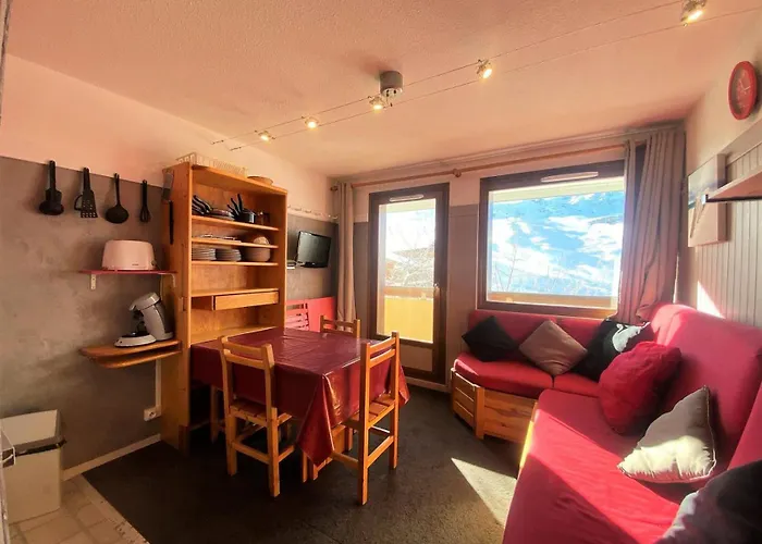 Reine Blanche - Location: Avec Chambre, Balcon Au Sud, Bordure De Pistes Mae-9052 * فال تورُن